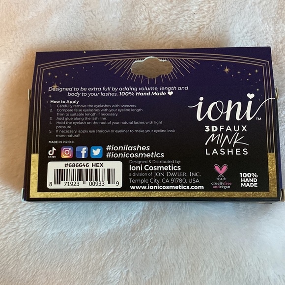 Faux mink lashes - Picture 2 of 3